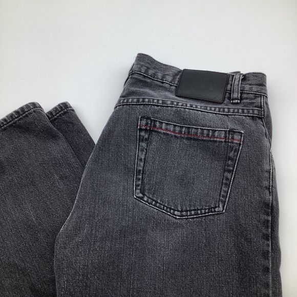 Flip Clothin Mens Button Fly Jeans Black‎ Size 32 x 30 - Picture 1 of 8